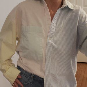 Oversized Boyfriend Shirt 👕 Soft Brushed Cotton